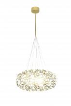  DLS01C31G - LED Chandelier Gold